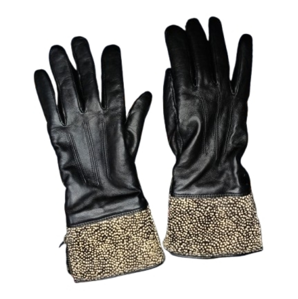 UGG Animal Skin Smart Leather Gloves